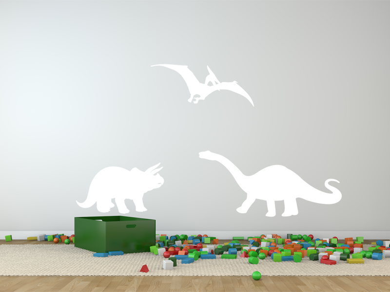Dinosaurier Wandtattoo